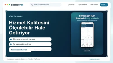 asansör bakım takip programı